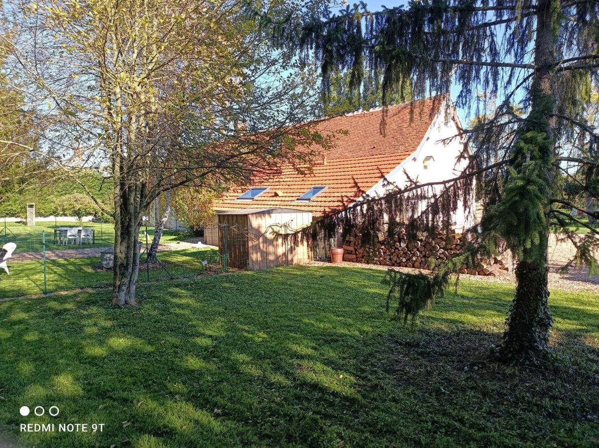 Villa classé 1h30 Paris jusqu'à 6 personnes SPA intérieur et extérieur pleine campagne Ladon Exterior foto